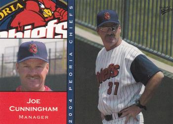 2004 MultiAd Peoria Chiefs #28 Joe Cunningham Front