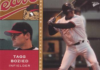 2004 MultiAd Portland Beavers #6 Tagg Bozied Front