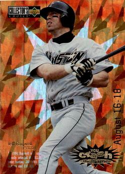 1996 Collector's Choice - You Crash the Game Gold #CG19 Jeff Bagwell Front