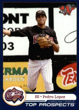 2004 Choice Carolina League Top Prospects #32 Pedro Lopez Front