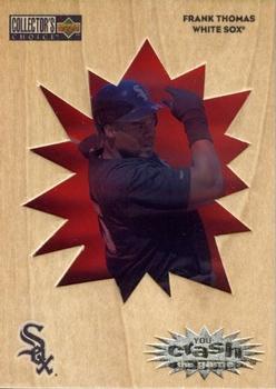 1996 Collector's Choice - You Crash the Game Gold Exchange #CR10 Frank Thomas Front