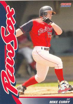 2004 Choice Pawtucket Red Sox #12 Mike Curry Front