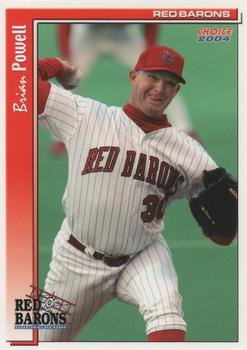 2004 Choice Scranton/Wilkes-Barre Red Barons #24 Brian Powell Front