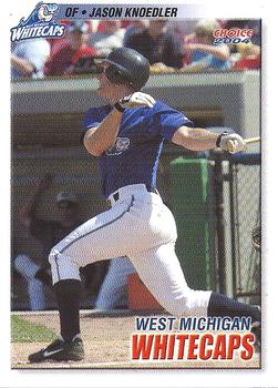 2004 Choice West Michigan Whitecaps #11 Jason Knoedler Front