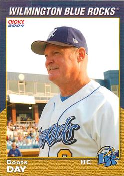 2004 Choice Wilmington Blue Rocks #27 Boots Day Front