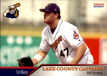 2004 Choice Lake County Captains #01 Bill Peavey Front