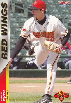 2004 Choice Rochester Red Wings #04 Willie Eyre Front