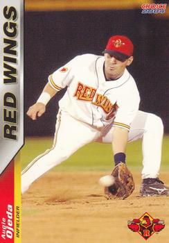 2004 Choice Rochester Red Wings #14 Augie Ojeda Front