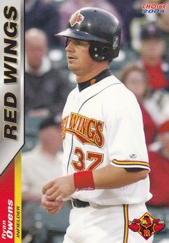 2004 Choice Rochester Red Wings #15 Ryan Owens Front
