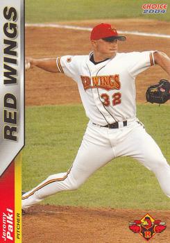 2004 Choice Rochester Red Wings #16 Jeromy Palki Front