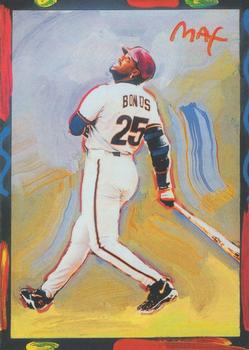 1997 Topps Gallery - Peter Max #PM9 Barry Bonds Front