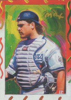 1997 Topps Gallery - Peter Max #PM10 Mike Piazza Front