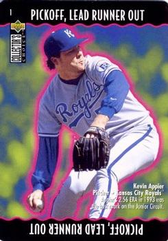 1996 Collector's Choice - You Make the Play #1 Kevin Appier Front
