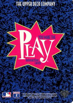 1996 Collector's Choice - You Make the Play #9 Bobby Bonilla Back