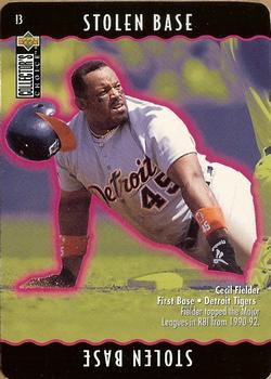 1996 Collector's Choice - You Make the Play #13 Cecil Fielder Front