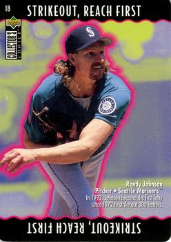 1996 Collector's Choice - You Make the Play #18 Randy Johnson Front