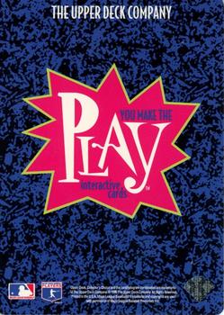 1996 Collector's Choice - You Make the Play #27 Raul Mondesi Back