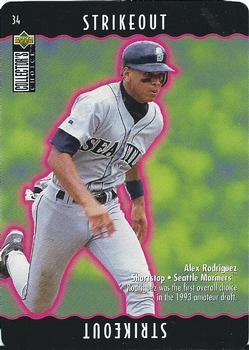 1996 Collector's Choice - You Make the Play #34 Alex Rodriguez Front