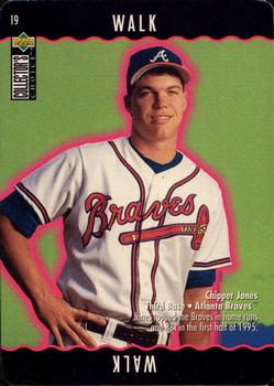 1996 Collector's Choice - You Make the Play #19 Chipper Jones Front