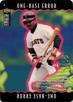 1996 Collector's Choice - You Make the Play #8 Barry Bonds Front