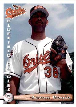2000 Grandstand Bluefield Orioles #NNO Aaron Bouie Front