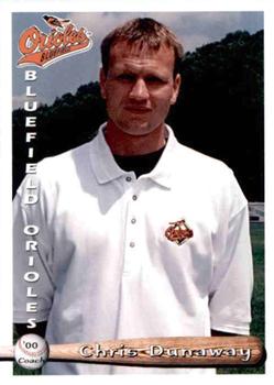 2000 Grandstand Bluefield Orioles #NNO Chris Dunaway Front