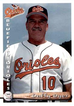 2000 Grandstand Bluefield Orioles #NNO Duffy Dyer Front