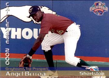 2000 Grandstand California League Top Prospects #NNO Angel Berroa Front