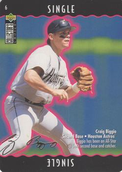 1996 Collector's Choice - You Make the Play Gold Signature #6 Craig Biggio Front