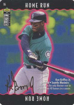 1996 Collector's Choice - You Make the Play Gold Signature #16 Ken Griffey Jr. Front