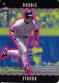 1996 Collector's Choice - You Make the Play Gold Signature #23 Don Mattingly Front