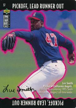 1996 Collector's Choice - You Make the Play Gold Signature #37 Lee Smith Front