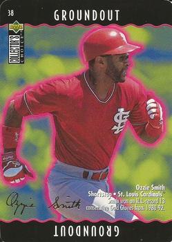 1996 Collector's Choice - You Make the Play Gold Signature #38 Ozzie Smith Front