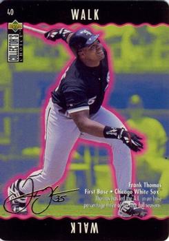 1996 Collector's Choice - You Make the Play Gold Signature #40 Frank Thomas Front