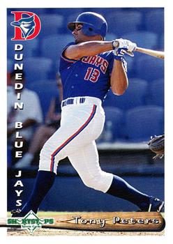 2000 Grandstand Dunedin Blue Jays #NNO Tony Peters Front