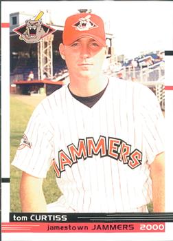 2000 Grandstand Jamestown Jammers #NNO Tom Curtiss Front