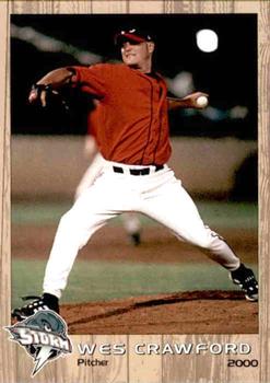 2000 Grandstand Lake Elsinore Storm #NNO Wes Crawford Front