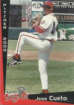 2000 Grandstand Lansing Lugnuts #NNO Jose Cueto Front