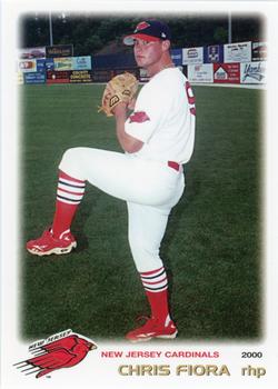 2000 Grandstand New Jersey Cardinals #NNO Chris Fiora Front
