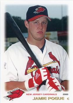 2000 Grandstand New Jersey Cardinals #NNO Jamie Pogue Front