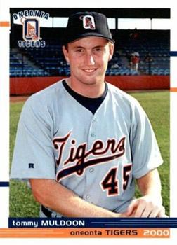2000 Grandstand Oneonta Tigers #NNO Tommy Muldoon Front