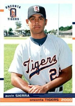 2000 Grandstand Oneonta Tigers #NNO Auvin Sierra Front
