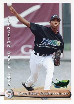 2000 Grandstand Princeton Devil Rays #NNO Euclides Bethancourt Front