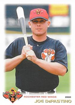 2000 Grandstand Rochester Red Wings #NNO Joe DePastino Front