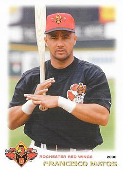 2000 Grandstand Rochester Red Wings #NNO Francisco Matos Front