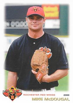 2000 Grandstand Rochester Red Wings #NNO Mike McDougal Front