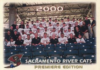 2000 Grandstand Sacramento River Cats #NNO Sacramento River Cats Front
