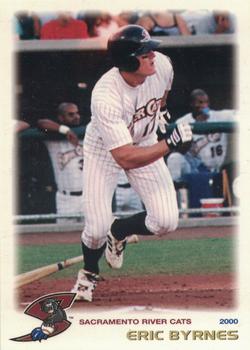 2000 Grandstand Sacramento River Cats #NNO Eric Byrnes Front