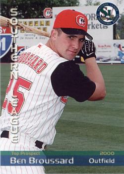 2000 Grandstand Southern League Top Prospects #NNO Ben Broussard Front