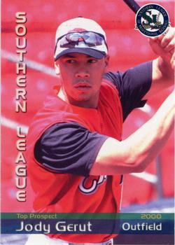 2000 Grandstand Southern League Top Prospects #NNO Jody Gerut Front